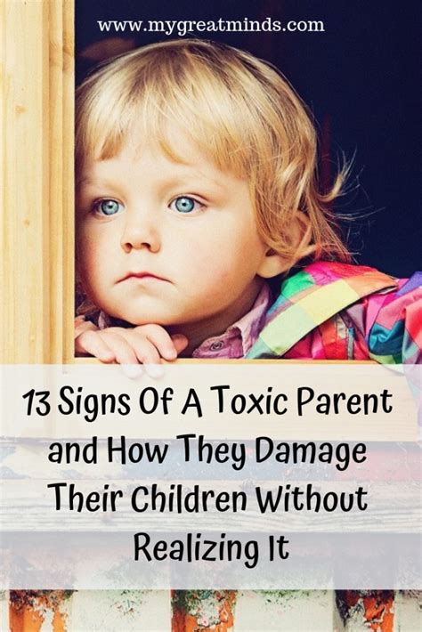 Do toxic parents know they are toxic?