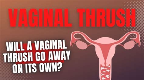 Do vaginal infections go away on their own?