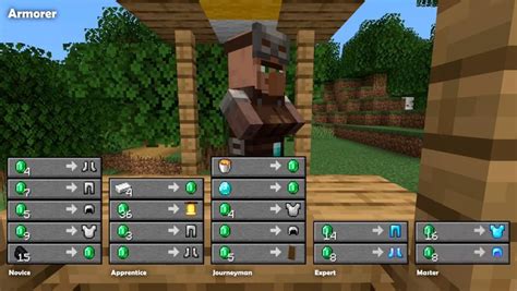 Do villagers trade diamond horse armor?