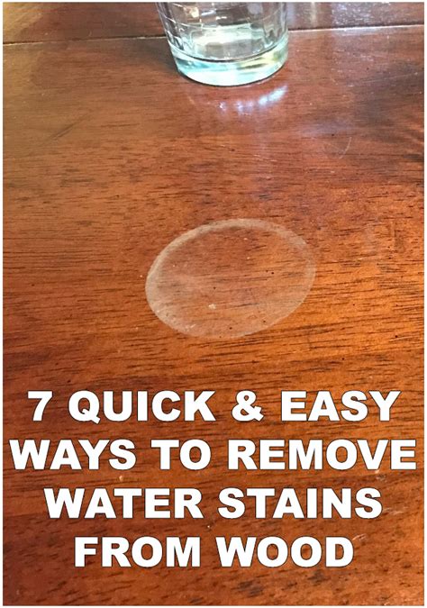 Do water stains come off?