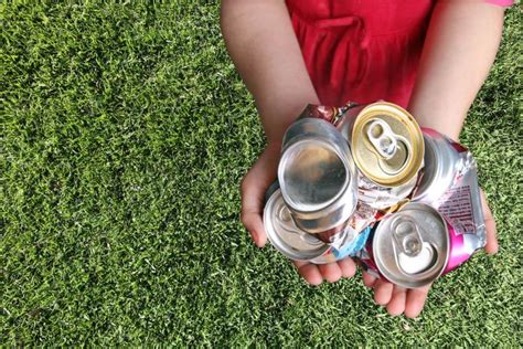 Do we crush cans for recycling?
