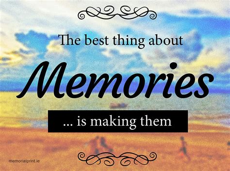 Do we make or create memories?
