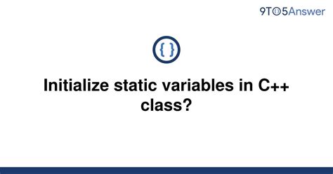 Do we need to initialize static variable?