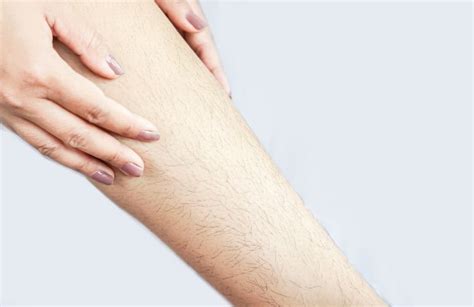 Do women's legs get less hairy with age?