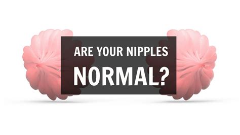 Do women's nipples look different than men's?