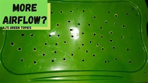 Do worm bins need air holes?