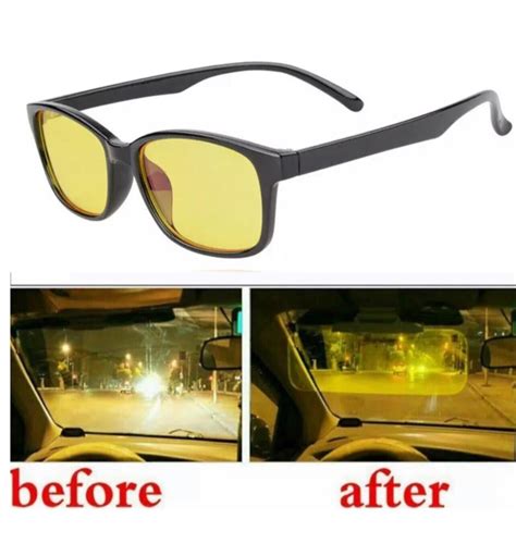 Do yellow night driving glasses actually work?
