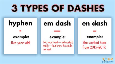 Do you always need two dashes?