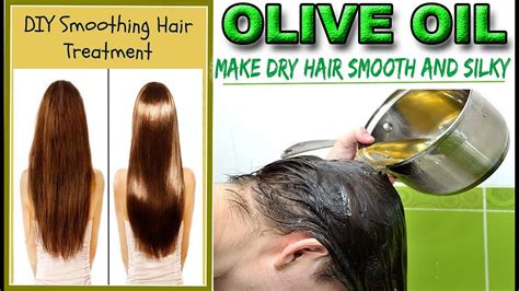 Do you apply olive oil to wet or dry hair?