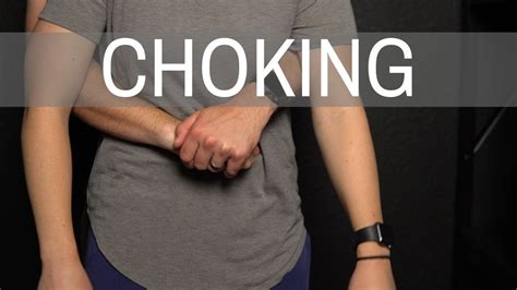 Do you ask someone if they are choking?