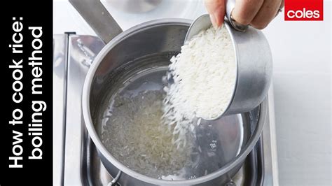 Do you boil water first or put rice in first?