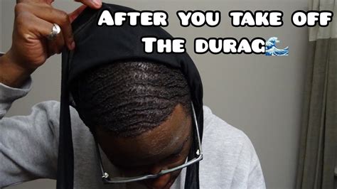Do you brush after taking off durag?