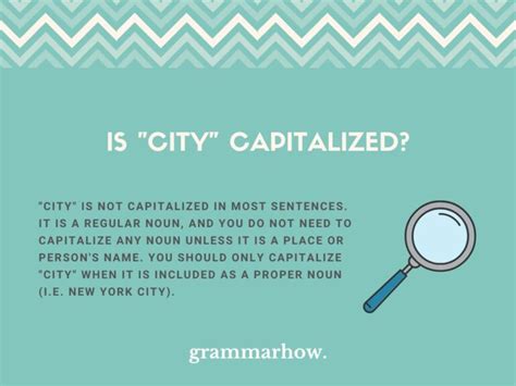 Do you capitalize city?