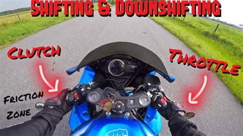 Do you downshift on a motorcycle?