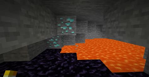 Do you find diamonds near lava?