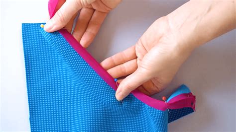 Do you fold over embroidery thread?