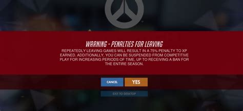 Do you get banned for leaving unranked Overwatch 2?