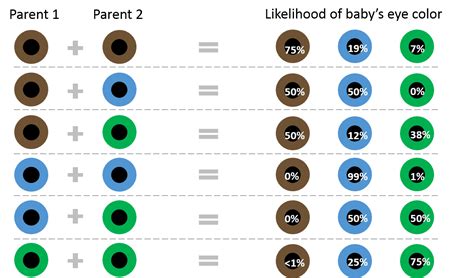 Do you get eye color from mom or dad?