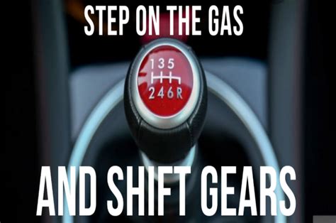Do you give gas when shifting gears?