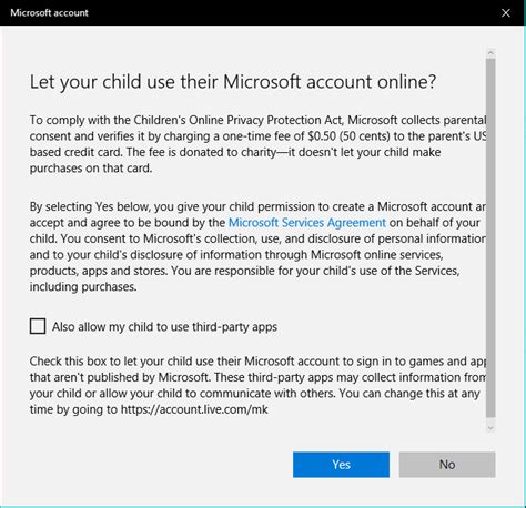 Do you have to be 18 to have a Microsoft account?