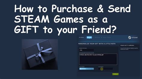 Do you have to be friends with someone on Steam to gift them a game?