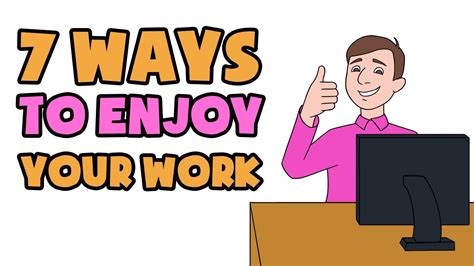 Do you have to enjoy your work?