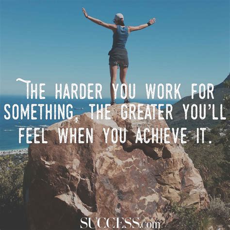 Do you have to work hard to be successful?