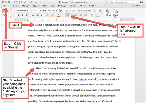 Do you indent paragraphs in a formal report?