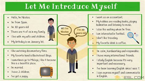 Do you introduce yourself first?