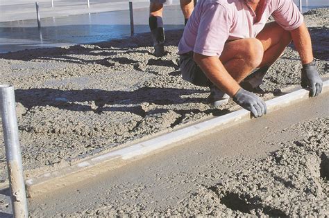 Do you lay slabs on cement or concrete?