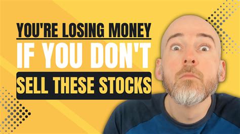 Do you lose money if you don't sell a stock?