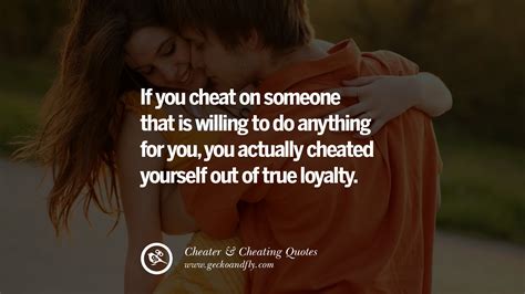 Do you love someone if you cheat on them?