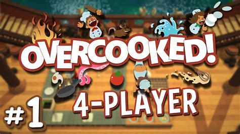 Do you need 4 players for Overcooked?