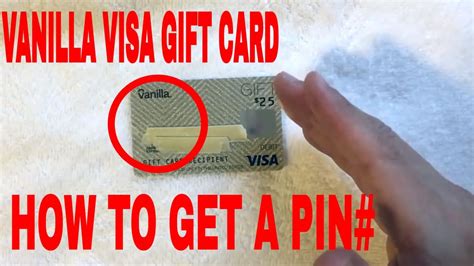 Do you need a PIN number for a Vanilla Visa gift card?