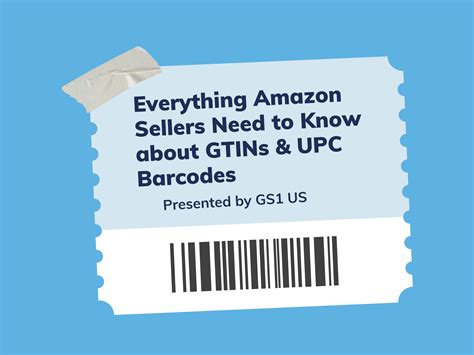 Do you need a UPC to sell on Amazon?