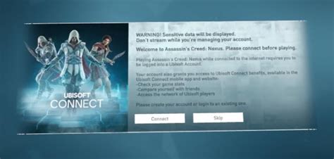 Do you need a Ubisoft account to play Assassin's Creed?