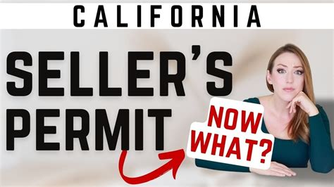 Do you need a sellers permit to sell on Etsy in California?