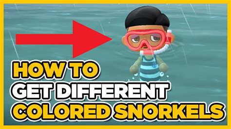 Do you need a snorkel in Animal Crossing?