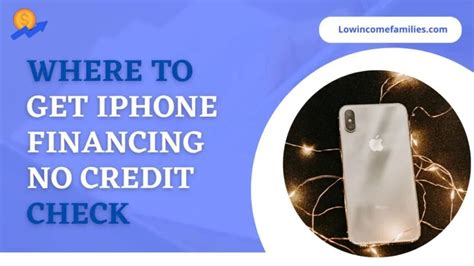 Do you need credit to finance iPhone?