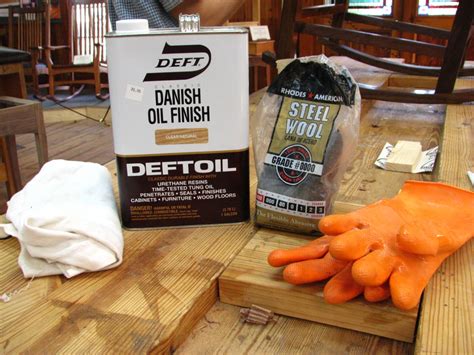 Do you need gloves with Danish Oil?