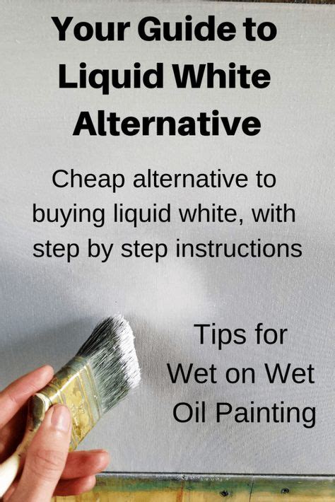 Do you need liquid white for oil painting?