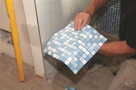 Do you need special adhesive for mosaic tiles?