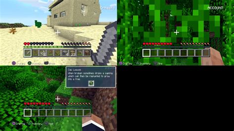 Do you need two accounts to play Minecraft split screen?