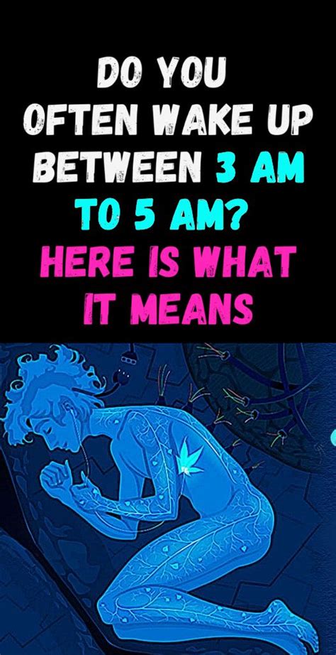 Do you often wake up between 3 and 5 am a higher power is trying to tell you something?