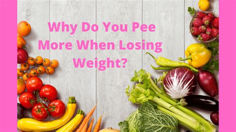 Do you pee more during fat loss?