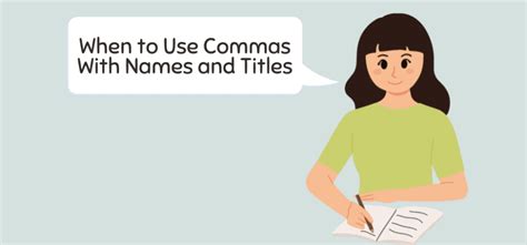 Do you put a comma before letters after your name?