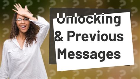 Do you receive messages after you unblock someone?