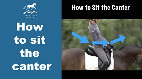 Do you sit down to canter?