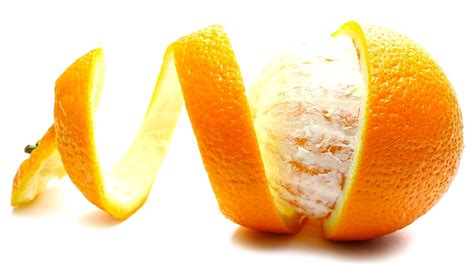 Do you slice or peel an orange?