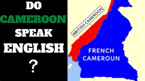 Do you speak English in Cameroon?